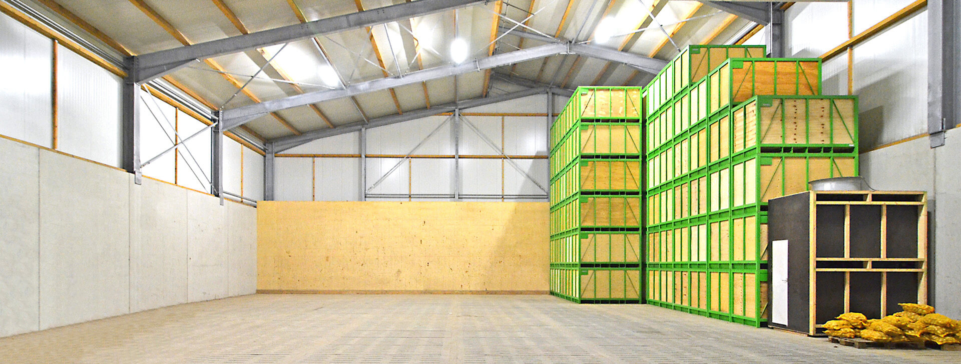 Skladišta za žito i gnojivo - Izgradnja poljoprivrednih objekata - WOLF System