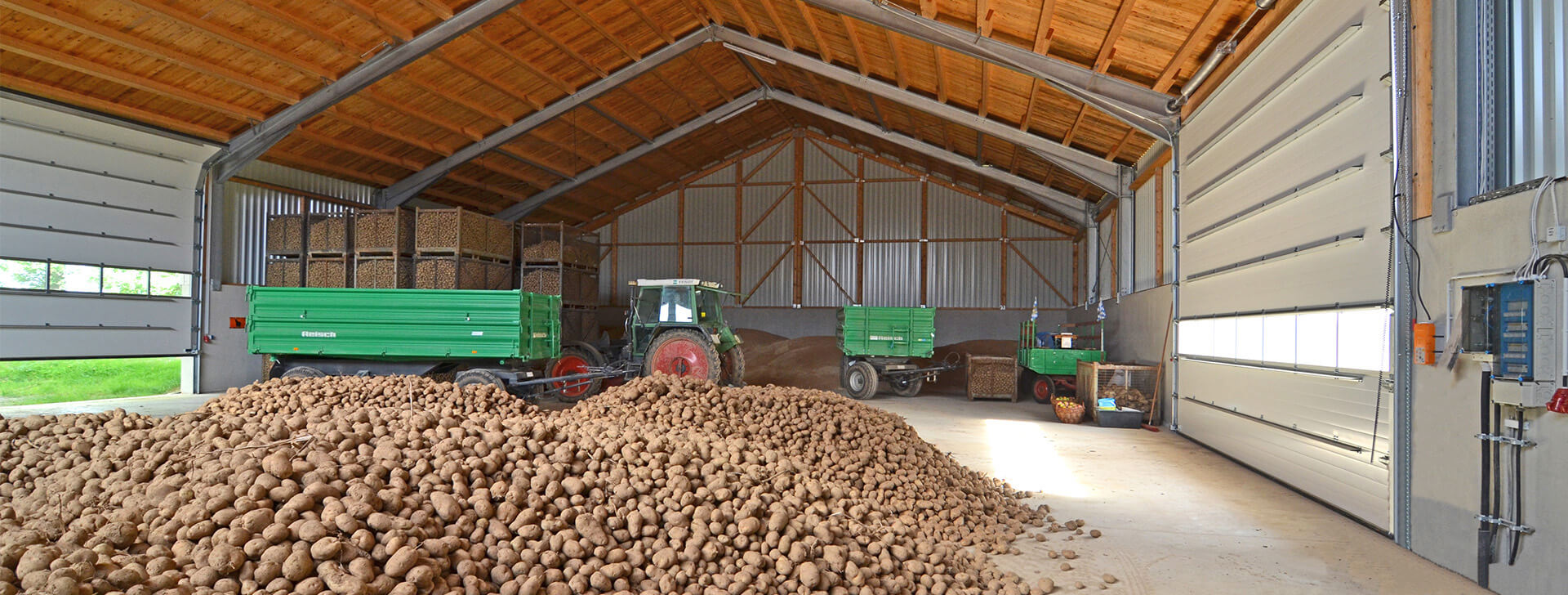 Skladišta za žito i gnojivo - Izgradnja poljoprivrednih objekata - WOLF System