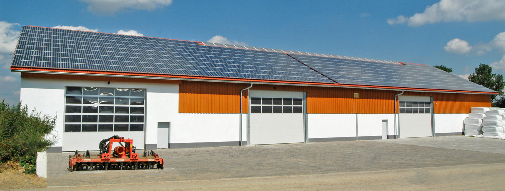 Hale za strojeve i opremu - Izgradnja poljoprivrednih objekata - WOLF System