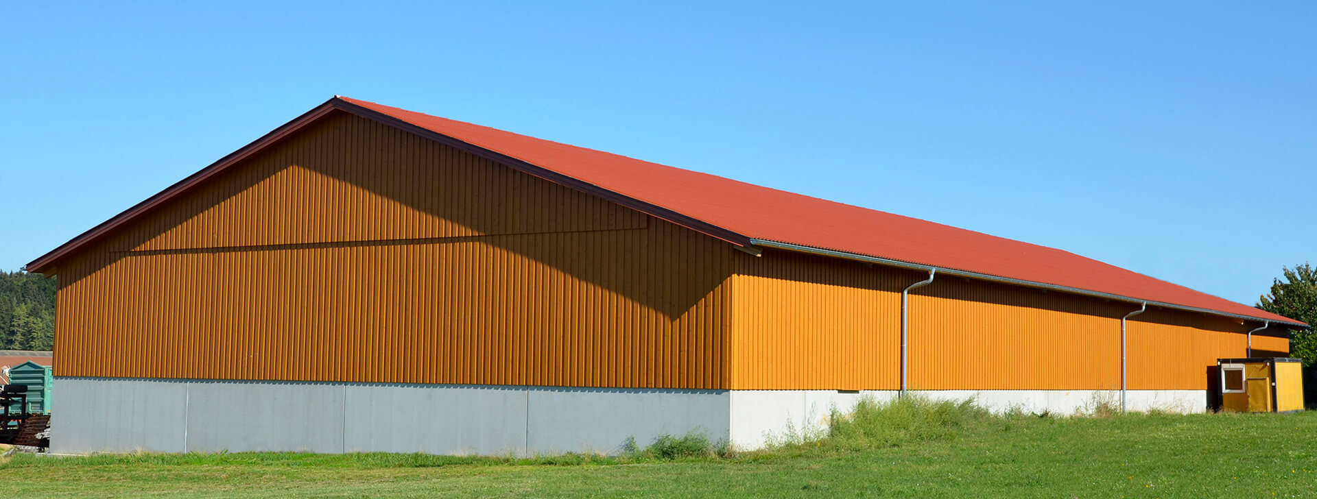 Hale za strojeve i opremu - Izgradnja poljoprivrednih objekata - WOLF System