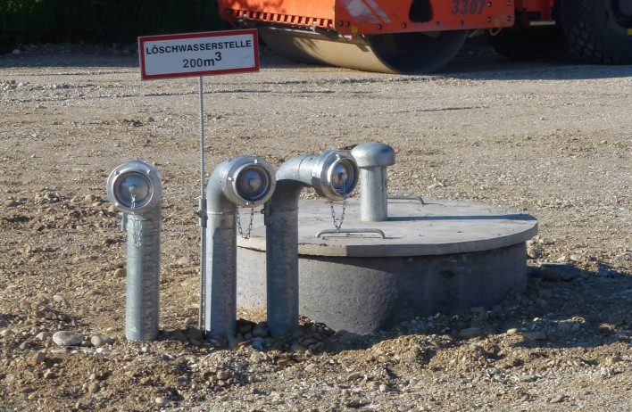 Spremnici vode za gašenje - Spremnici za obrt i industriju - Betonski spremnici