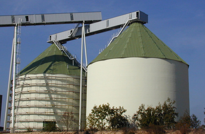 Silosi za biomasu - Silosi za obrt i industriju - Betonski spremnici