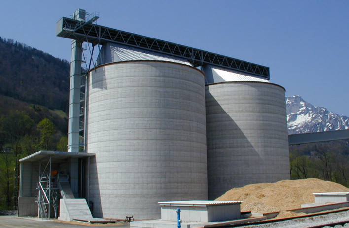 Silosi za biomasu - Silosi za obrt i industriju - Betonski spremnici