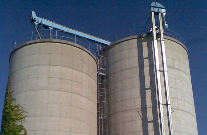 Silosi za žito - Silosi za obrt i industriju - Betonski spremnici