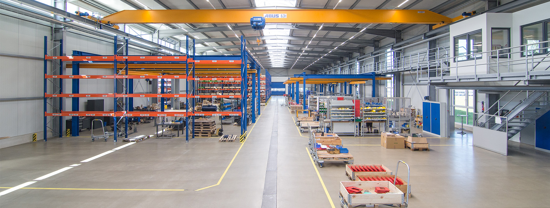 Skladišne hale / logističke hale - Izgradnja industrijskih zgrada - WOLF System