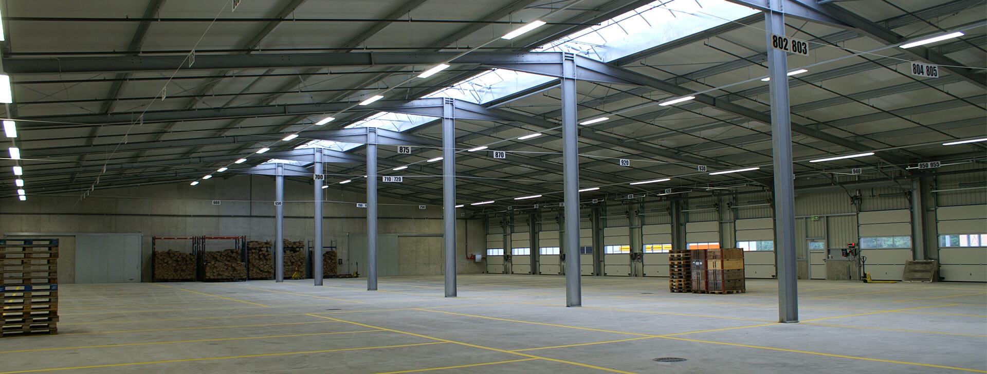 Skladišne hale / logističke hale - Izgradnja industrijskih zgrada - WOLF System